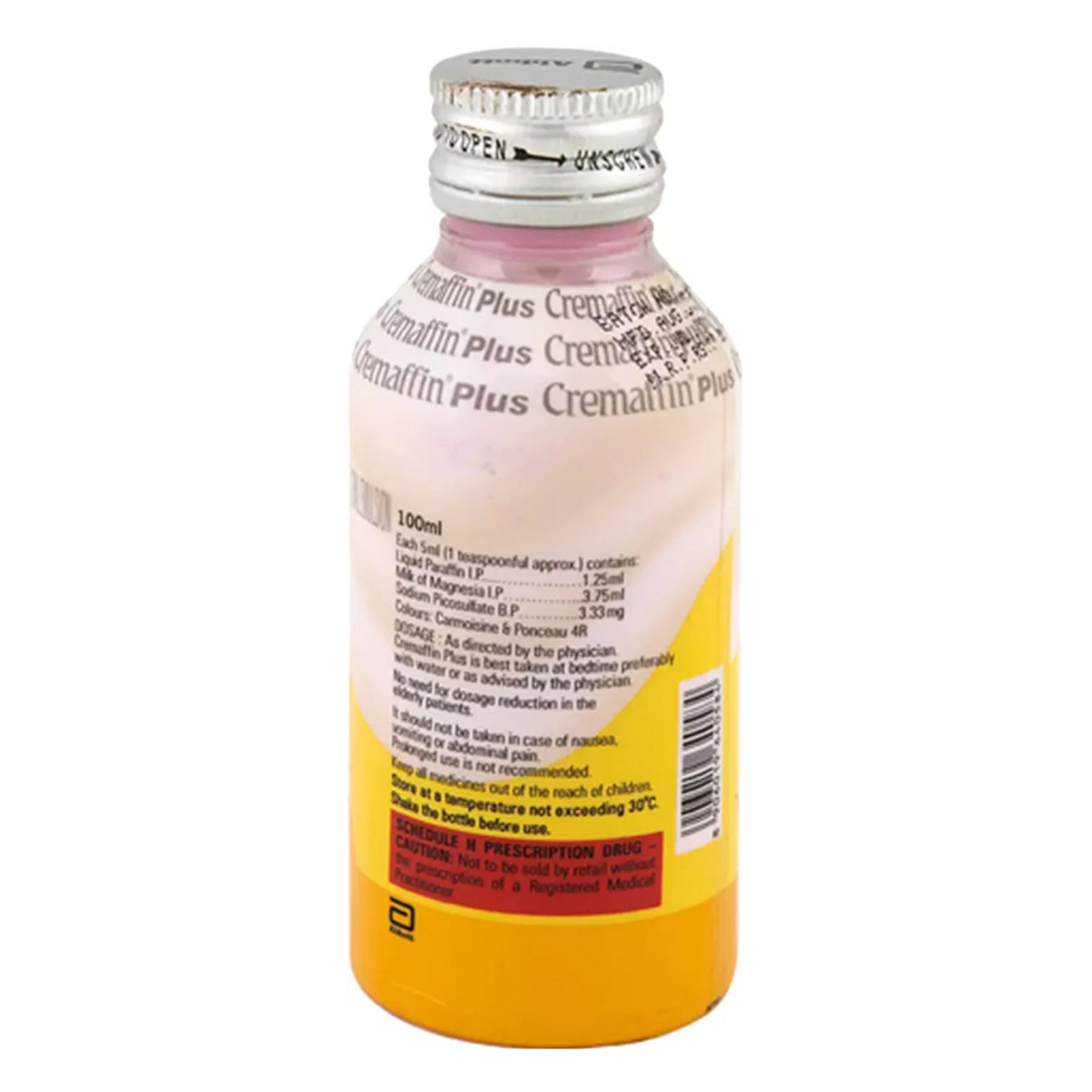 Cremaffin Plus Sugar Free Refreshing Flavour Emulsion 100 ml, Pack of 1 Cremaffin Plus Sugar Free Refreshing Flavour Emulsion 100 ml, Pack of 1