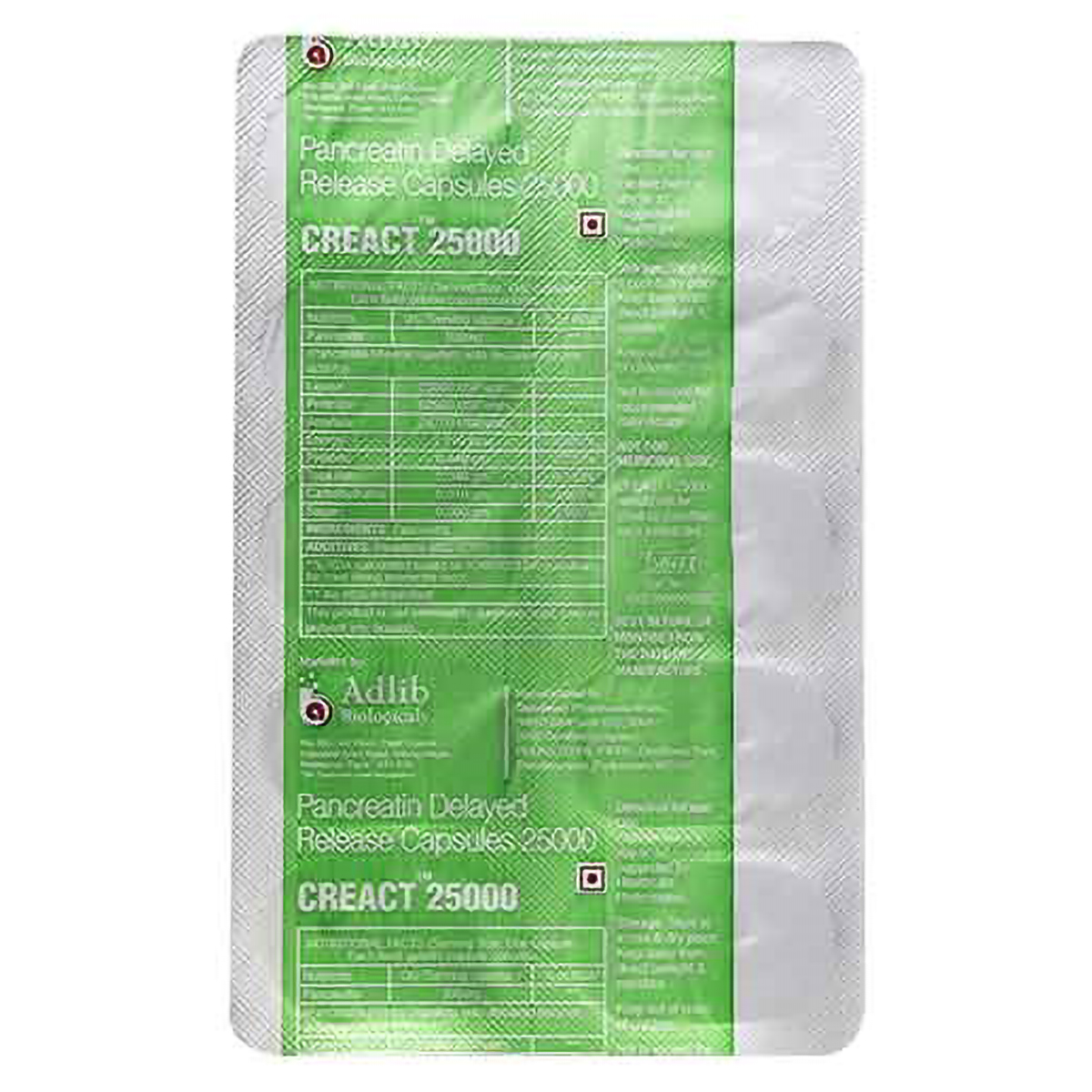 Creact 25000 Capsule 10's, Pack of 10 CAPSULES Creact 25000 Capsule 10's, Pack of 10 CAPSULES