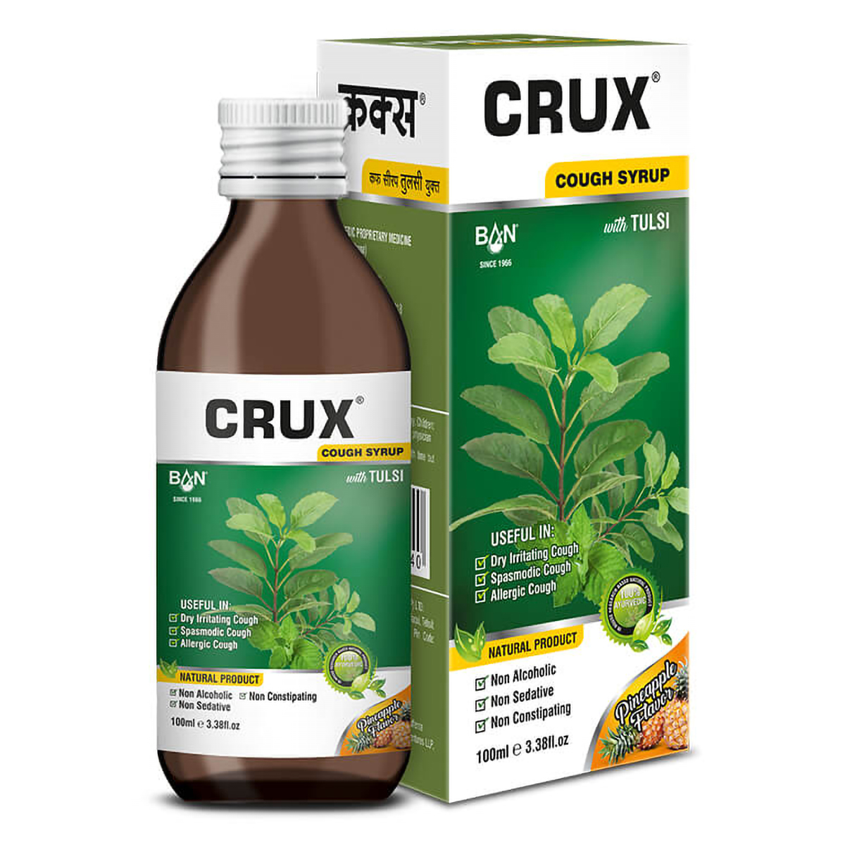 Crux Cough Syrup, 100 ml, Pack of 1 Crux Cough Syrup, 100 ml, Pack of 1