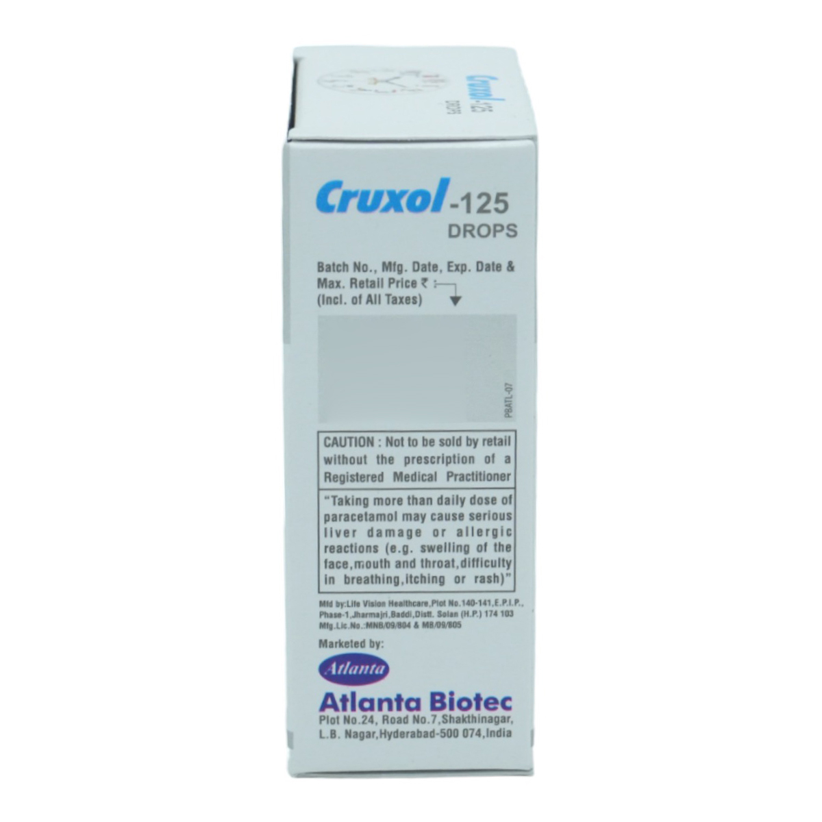 Cruxol-125 Drops 15 ml, Pack of 1 DROPS Cruxol-125 Drops 15 ml, Pack of 1 DROPS