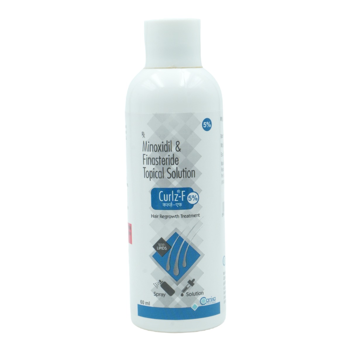 Curlz-F 5% Solution 60 ml, Pack of 1 SOLUTION Curlz-F 5% Solution 60 ml, Pack of 1 SOLUTION