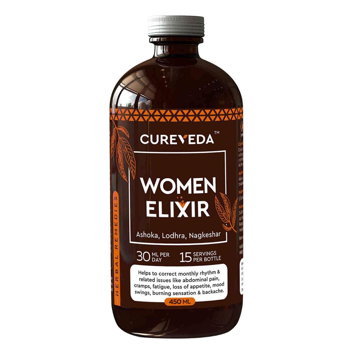 Cureveda Women Elixir, 450 ml, Pack of 1 Cureveda Women Elixir, 450 ml, Pack of 1