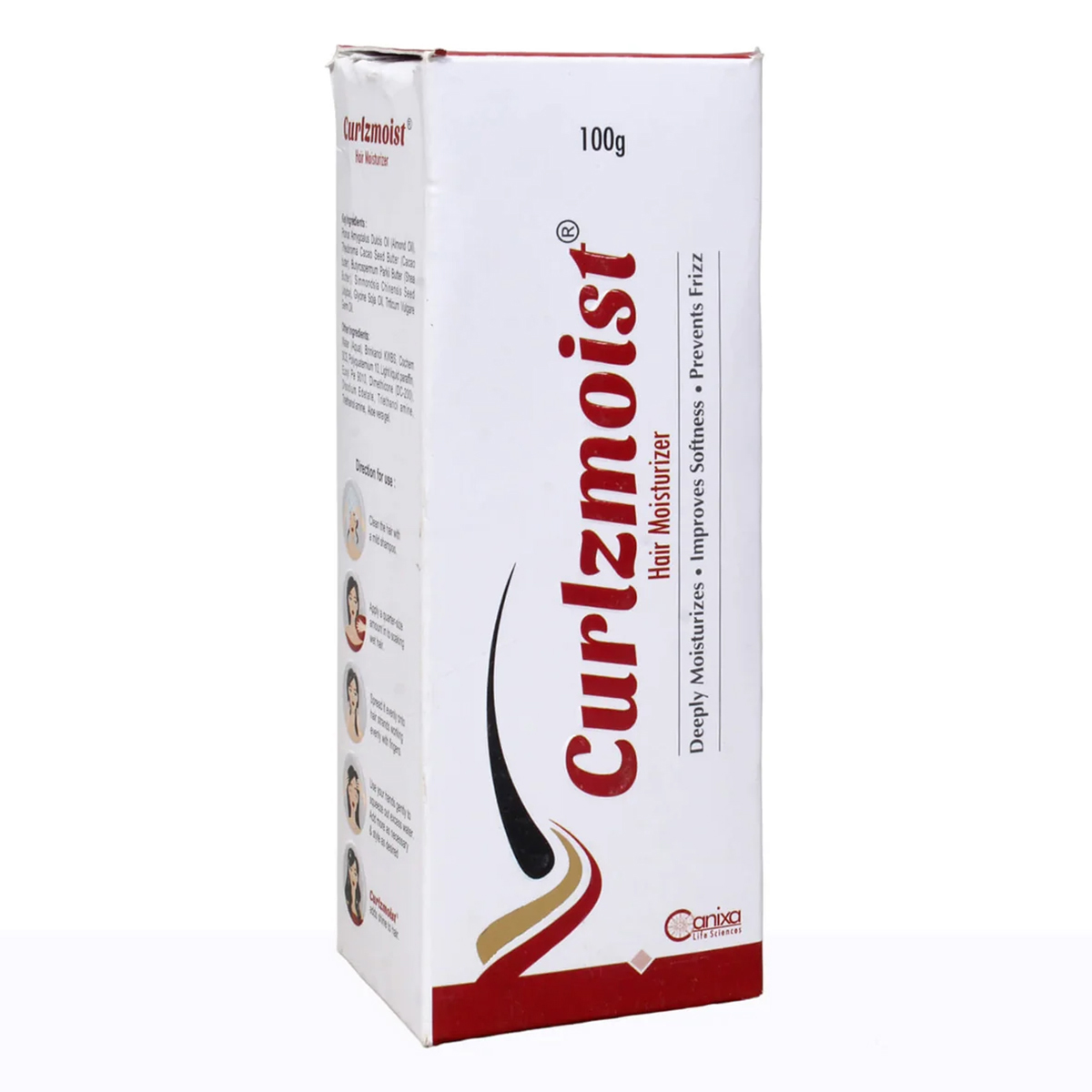 Curlzmoist Hair Moisturizer 100 gm, Pack of 1 Curlzmoist Hair Moisturizer 100 gm, Pack of 1