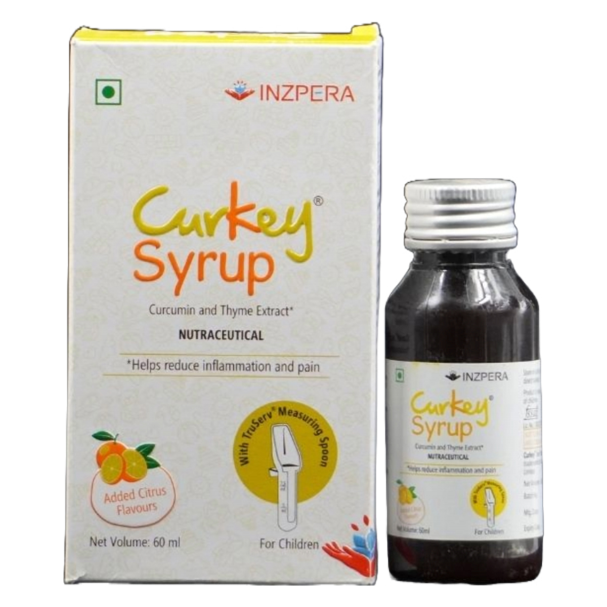 Curkey Citrus Syrup 60 ml, Pack of 1 Curkey Citrus Syrup 60 ml, Pack of 1