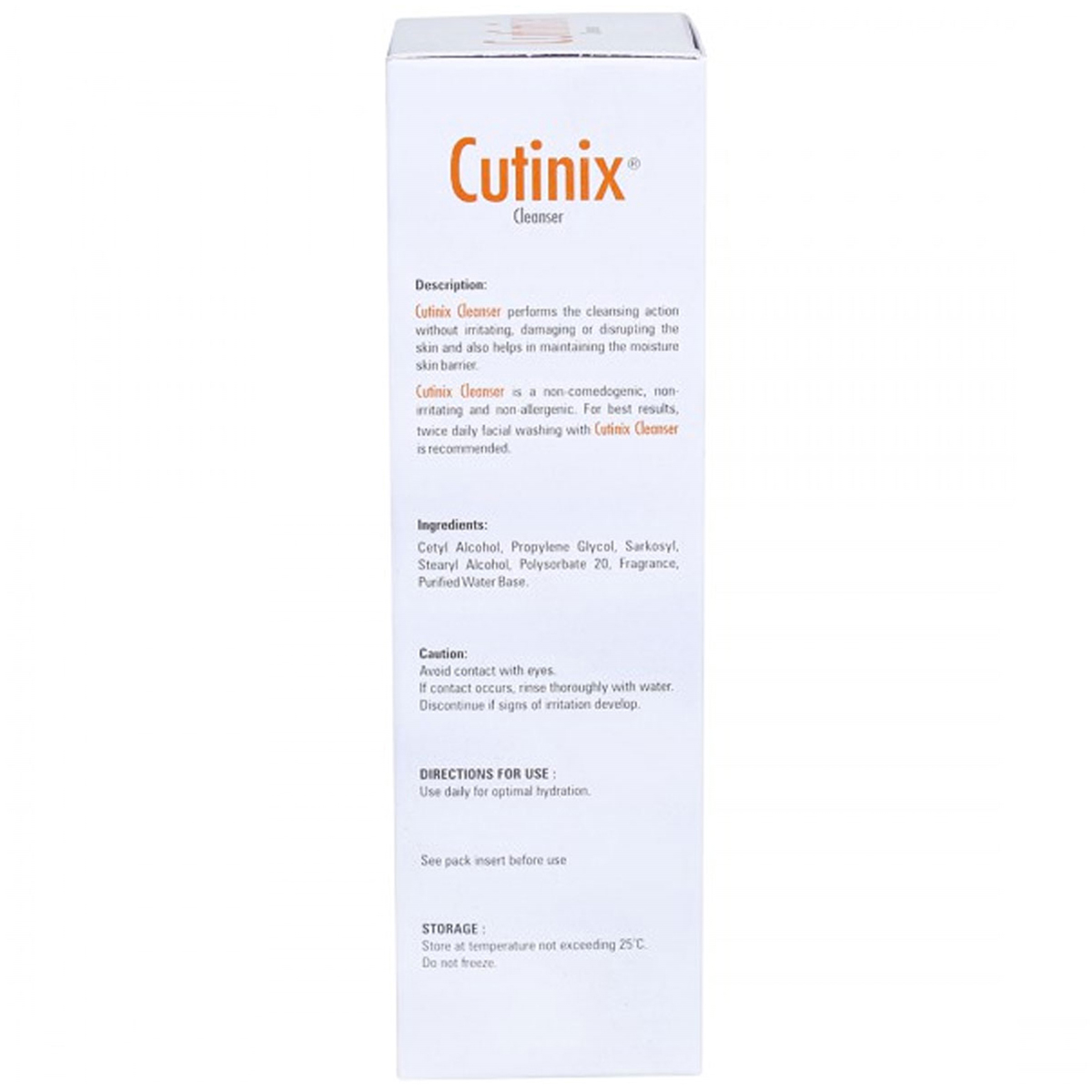 Cutinix Cleanser 100 ml, Pack of 1 Cutinix Cleanser 100 ml, Pack of 1