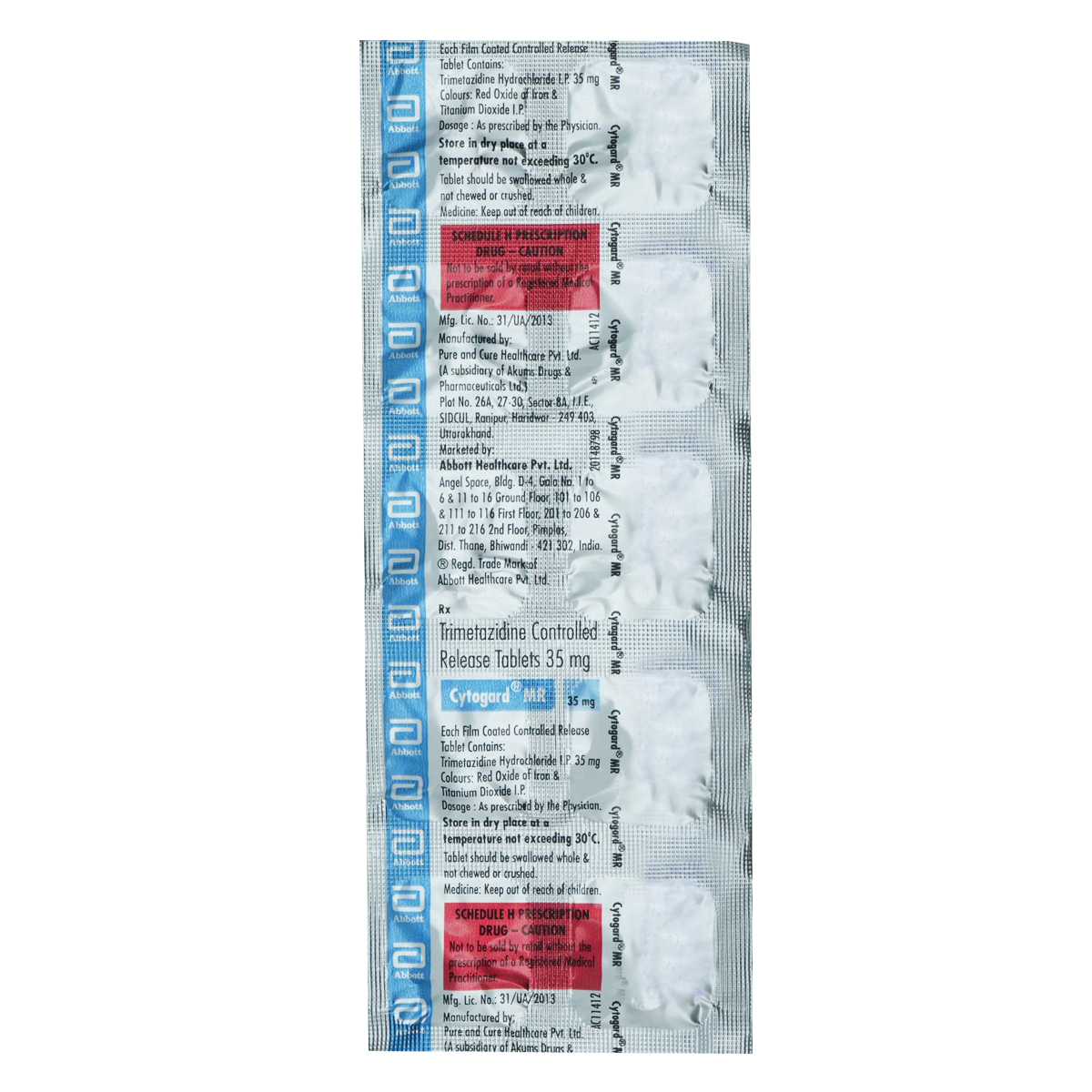 Cytogard MR Tablet 10's, Pack of 10 TabletS Cytogard MR Tablet 10's, Pack of 10 TabletS