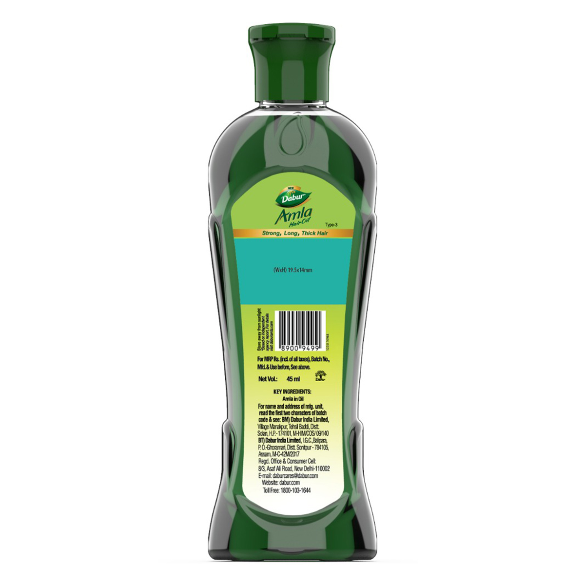 Dabur Amla Hair Oil, 45 ml, Pack of 1 Dabur Amla Hair Oil, 45 ml, Pack of 1