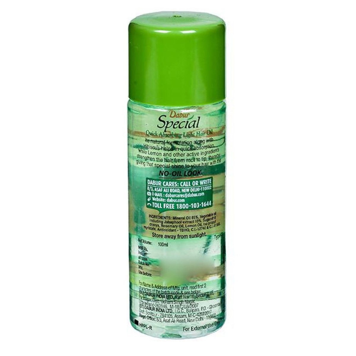 Dabur Special Hair Oil, 100 ml, Pack of 1 Dabur Special Hair Oil, 100 ml, Pack of 1