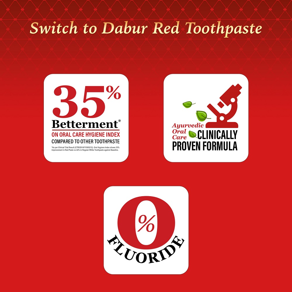 Dabur Red Toothpaste, 100 gm, Pack of 1 Dabur Red Toothpaste, 100 gm, Pack of 1