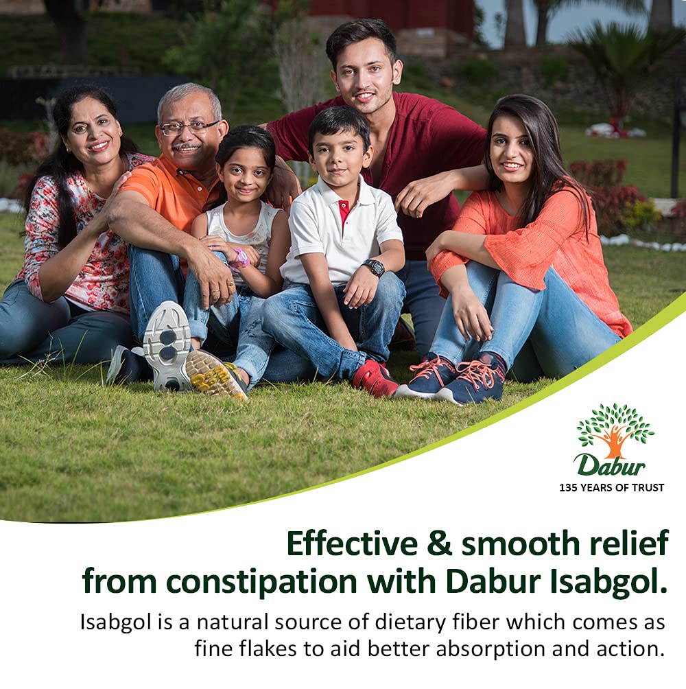 Dabur Sat Isabgol Powder, 200 gm, Pack of 1 Dabur Sat Isabgol Powder, 200 gm, Pack of 1