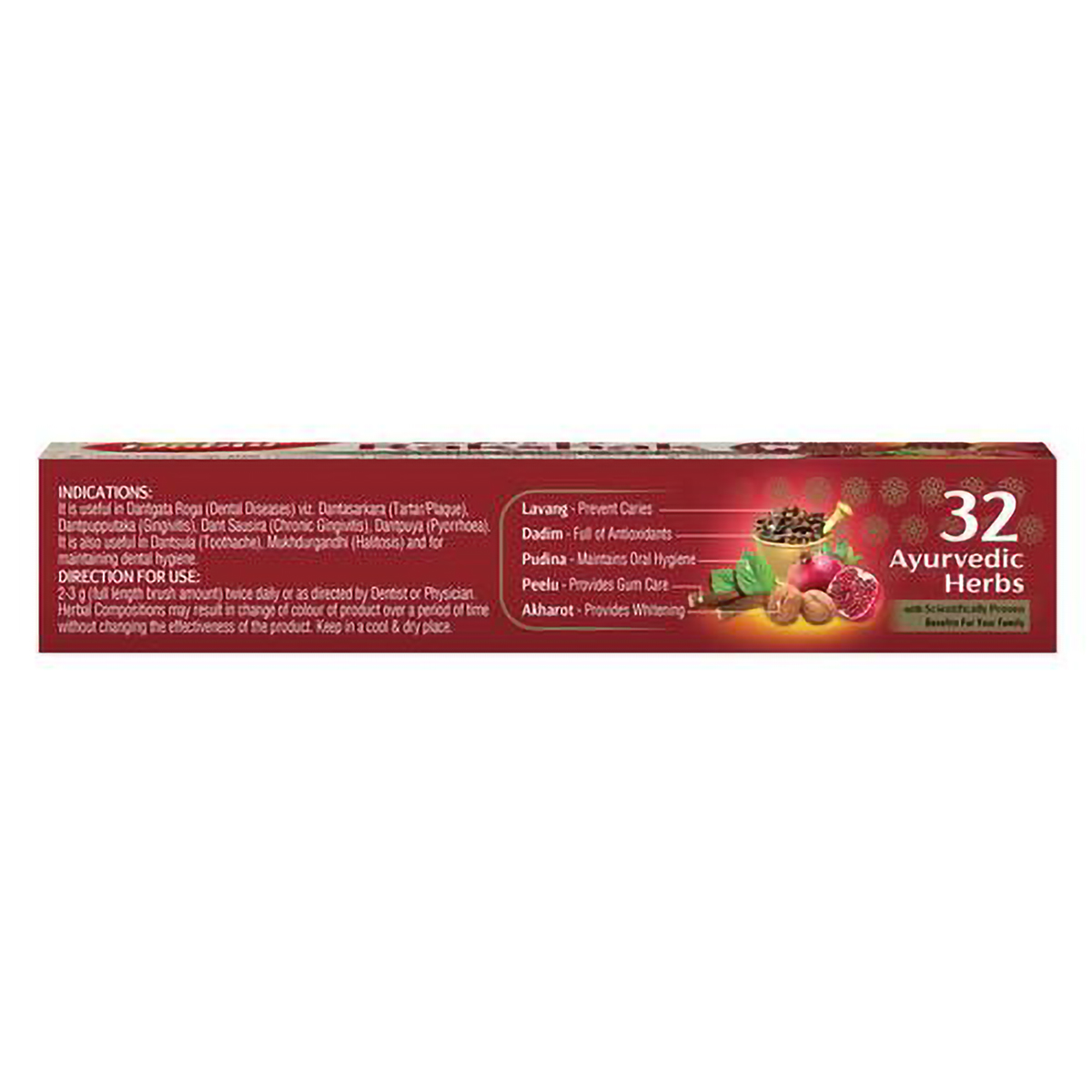 Dabur Dant Rakshak Ayurvedic Toothpaste, 175 gm, Pack of 1 Dabur Dant Rakshak Ayurvedic Toothpaste, 175 gm, Pack of 1