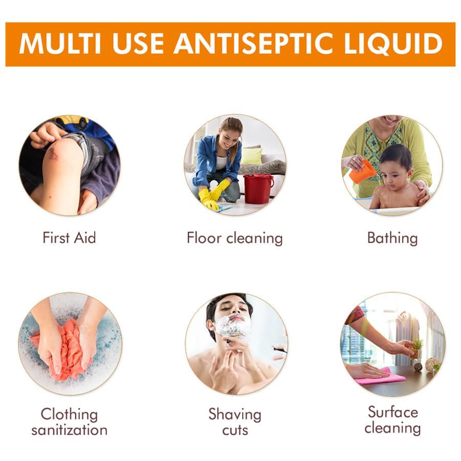 Dabur Sanitize Antiseptic Liquid, 250 ml, Pack of 1 Dabur Sanitize Antiseptic Liquid, 250 ml, Pack of 1