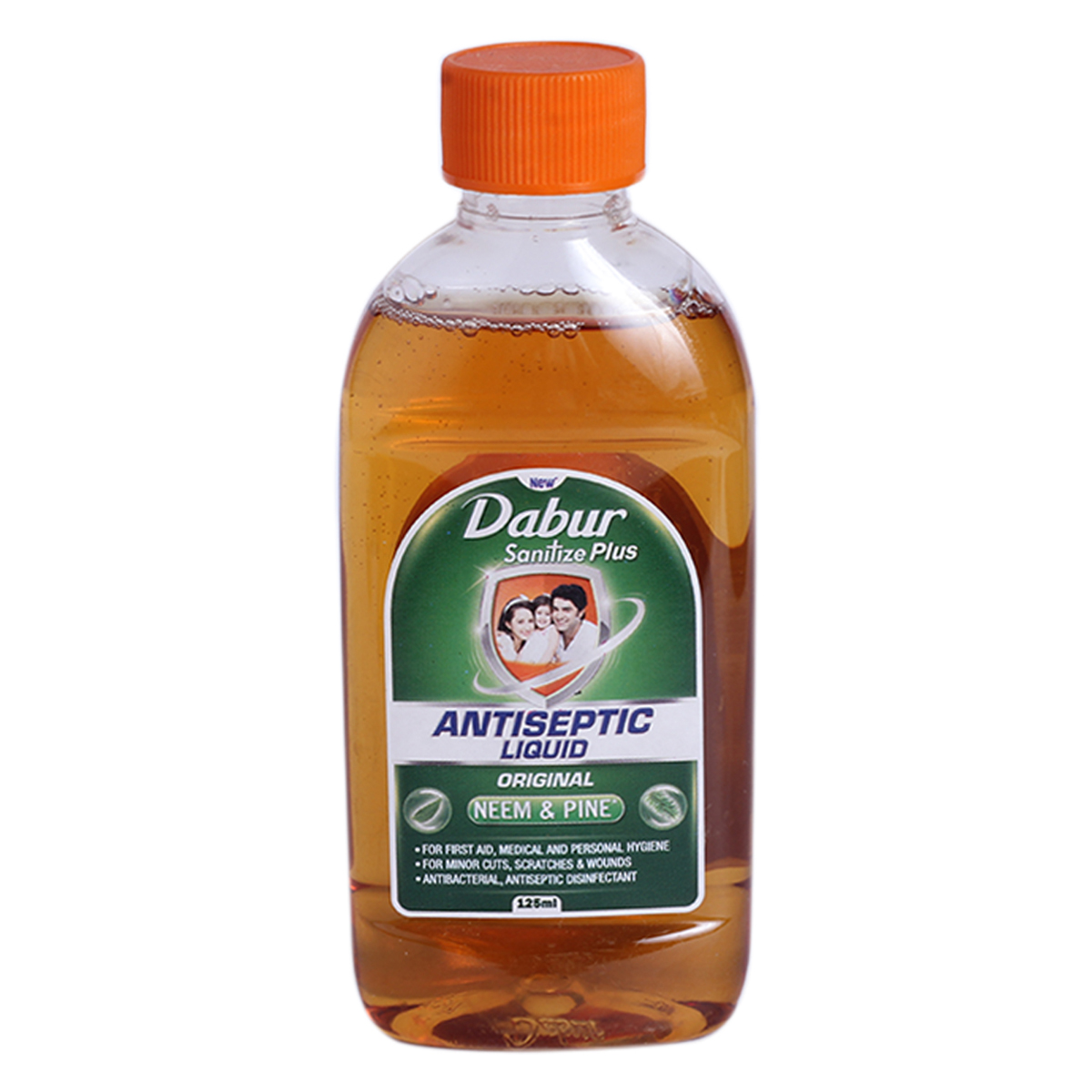 Dabur Sanitize Plus Antiseptic Liquid, 125 ml, Pack of 1 Dabur Sanitize Plus Antiseptic Liquid, 125 ml, Pack of 1