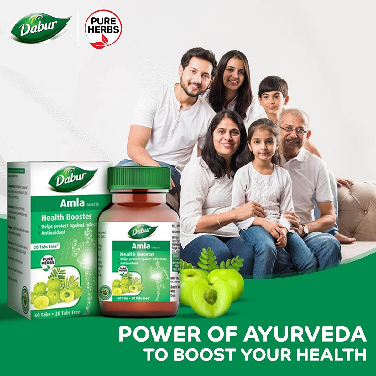 Dabur Amla, 60 Tablets, Pack of 1 Dabur Amla, 60 Tablets, Pack of 1