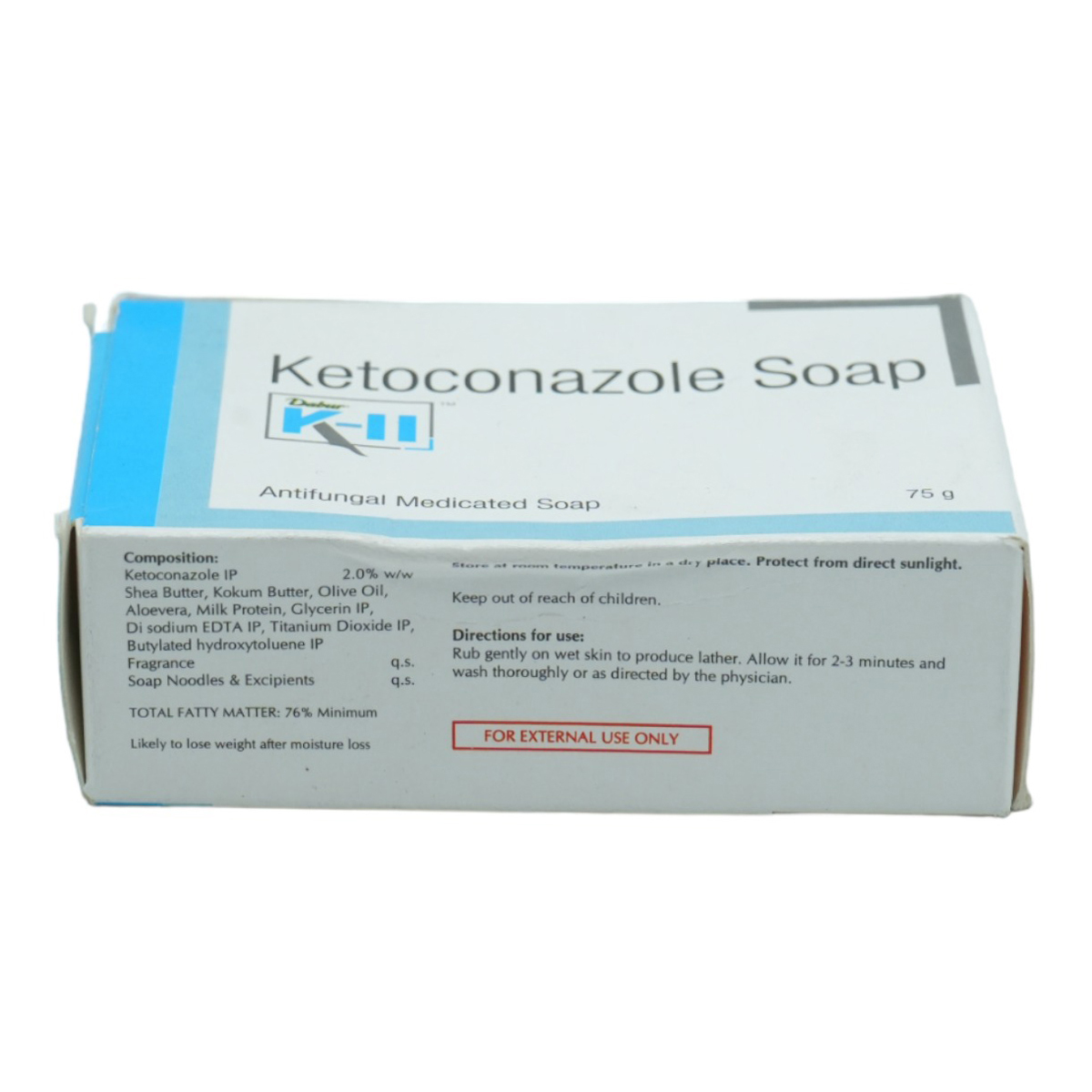 Dabur K-II Anti Fungal Medicated Soap 75 gm, Pack of 1 SOAP Dabur K-II Anti Fungal Medicated Soap 75 gm, Pack of 1 SOAP