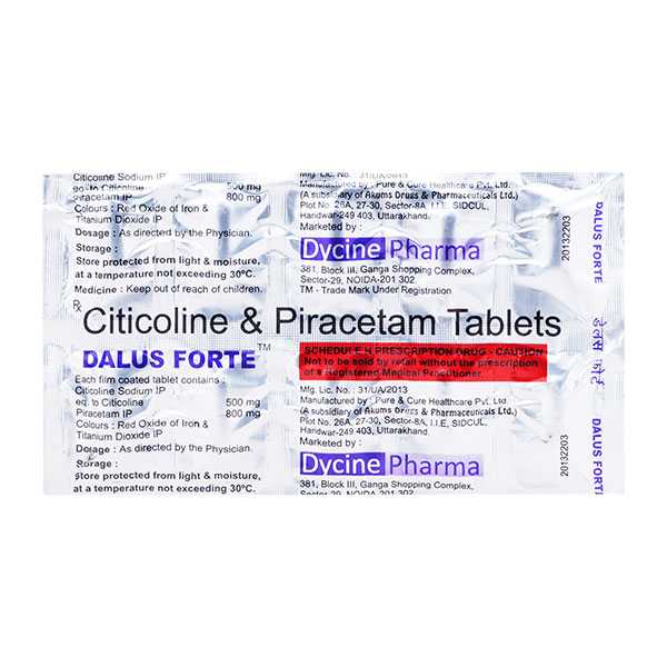 Dalus Forte Tablet 10's, Pack of 10 TabletS Dalus Forte Tablet 10's, Pack of 10 TabletS