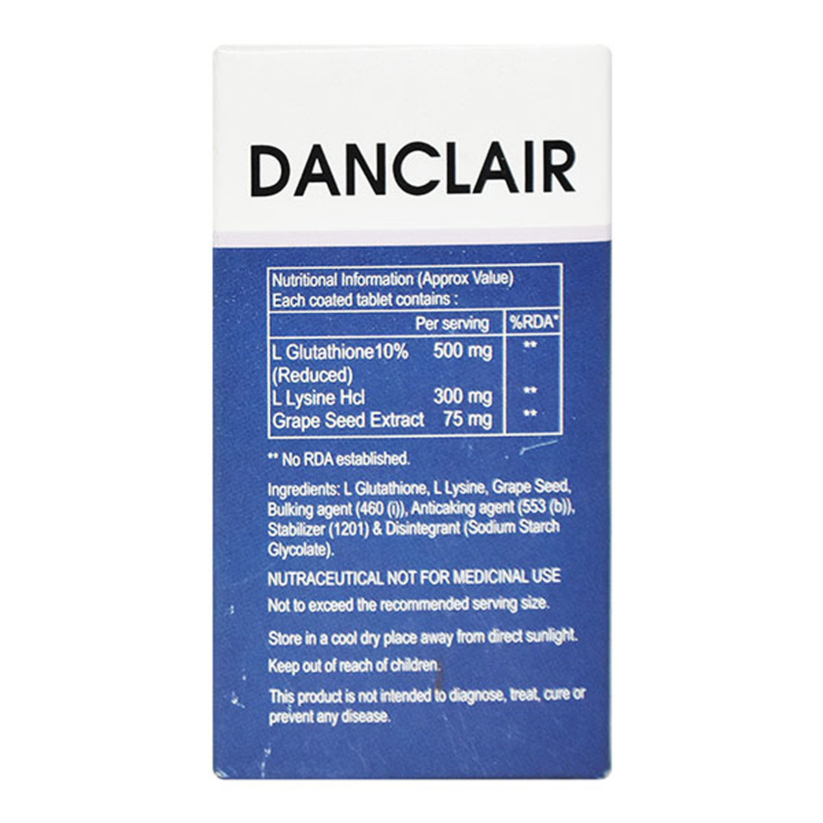 Danclair Tab 30'S, Pack of 1 TABLET Danclair Tab 30'S, Pack of 1 TABLET