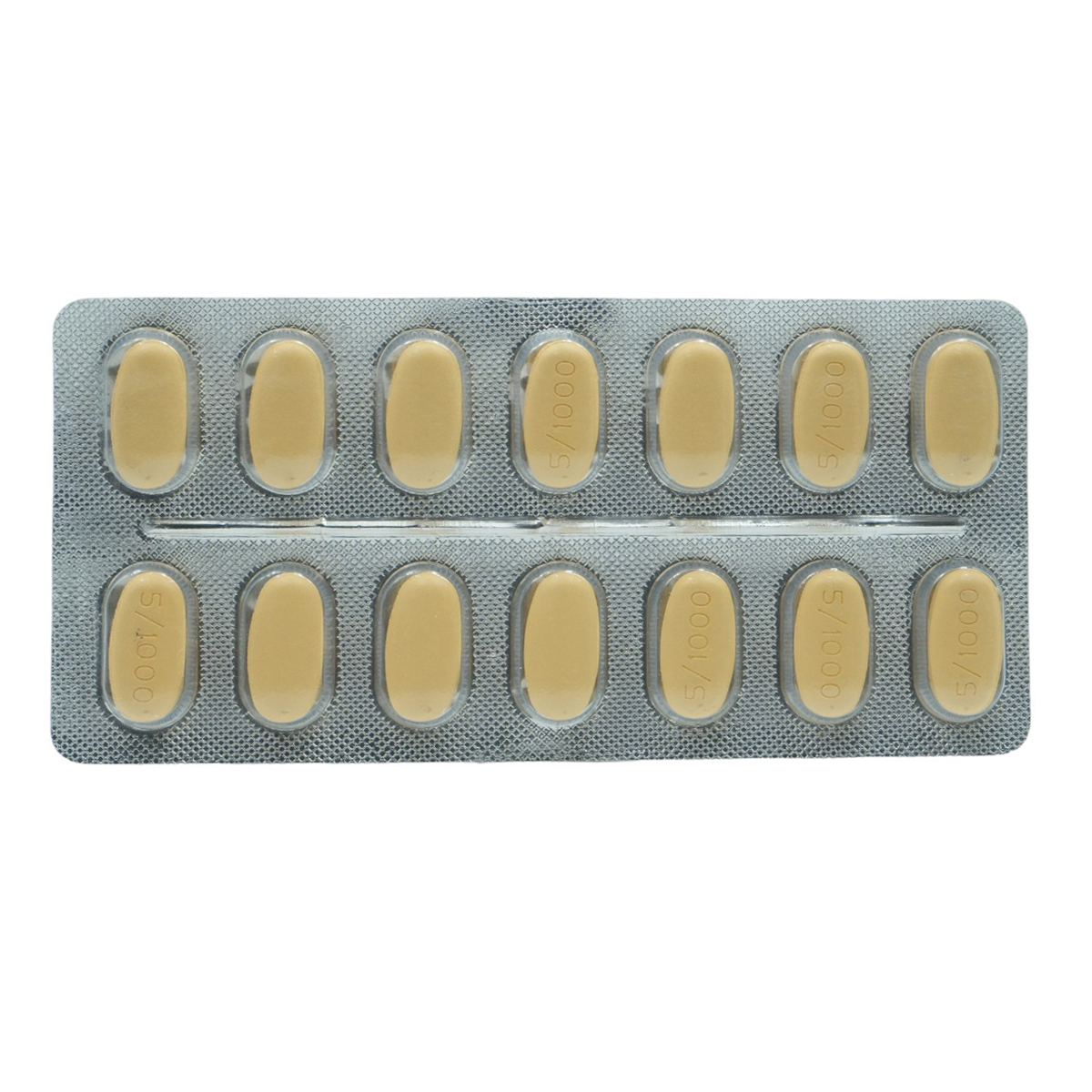 Dapefy M 5 mg/1000 mg Tablet 14's, Pack of 14 TabletS Dapefy M 5 mg/1000 mg Tablet 14's, Pack of 14 TabletS