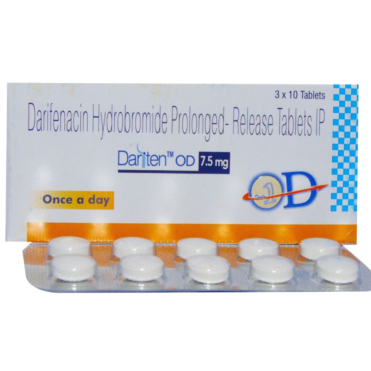 Dariten OD 7.5 Tablet 10's, Pack of 10 TabletS Dariten OD 7.5 Tablet 10's, Pack of 10 TabletS
