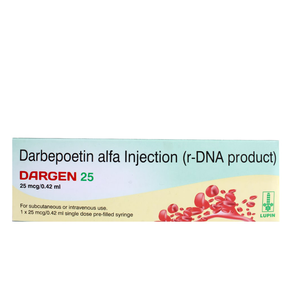 Dargen 25 Injection 1's, Pack of 1 Injection Dargen 25 Injection 1's, Pack of 1 Injection