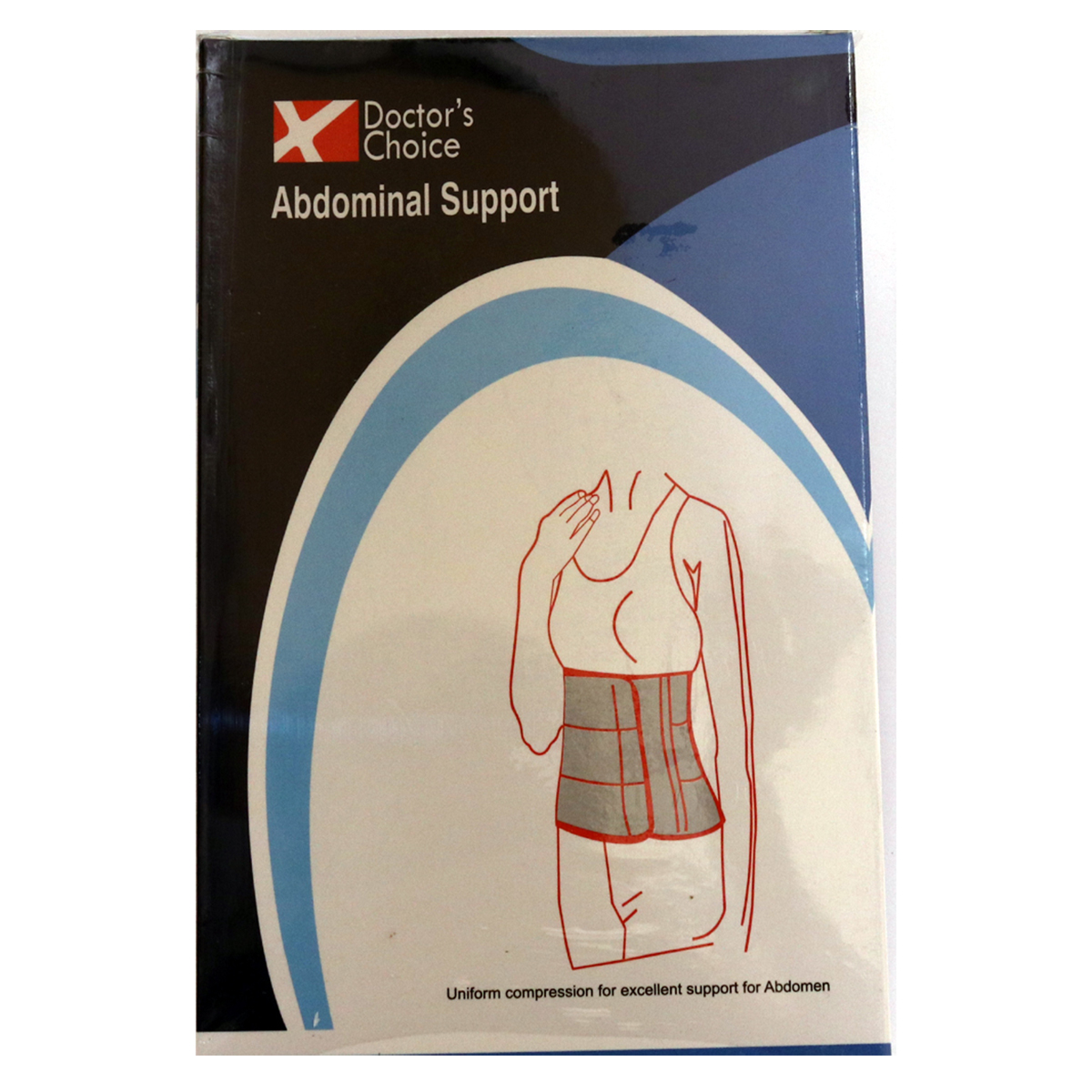 Doctor's Choice Abdominal Support Medium, 1 Count, Pack of 1 Doctor's Choice Abdominal Support Medium, 1 Count, Pack of 1