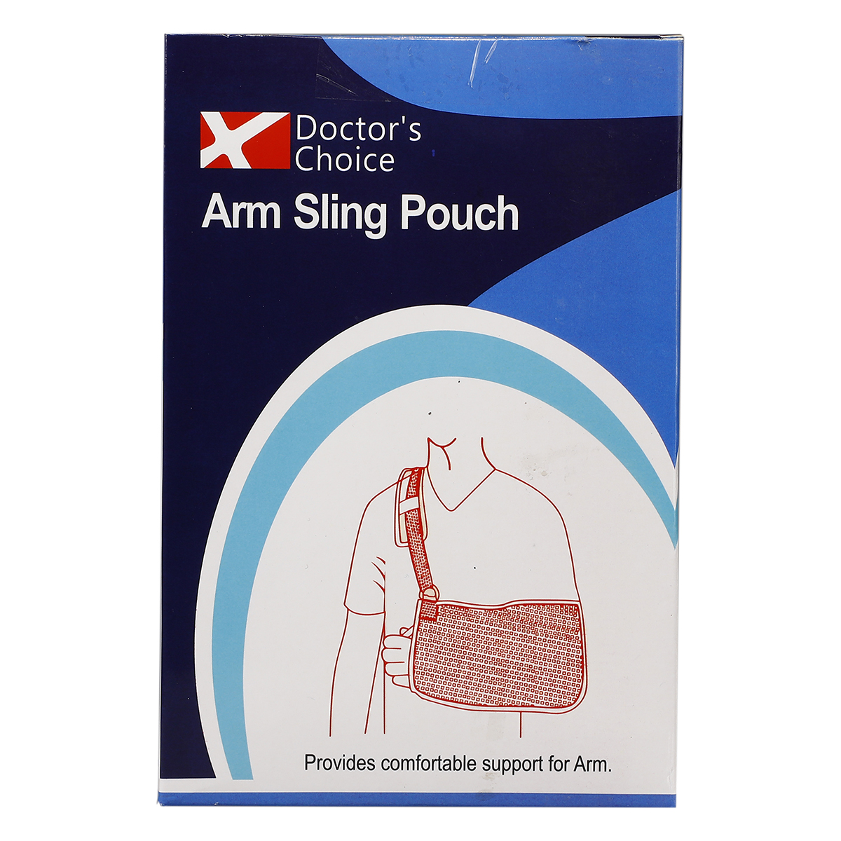 Doctor's Choice Arm Sling Pouch Large, 1 Count, Pack of 1 Doctor's Choice Arm Sling Pouch Large, 1 Count, Pack of 1