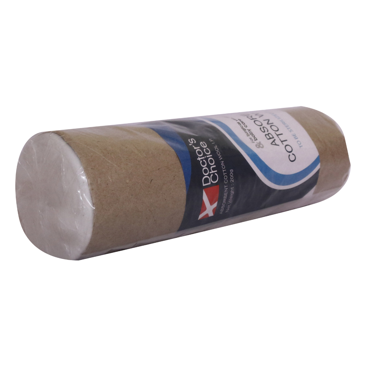 Doctor's Choice Absorbent Cotton Wool I.P., 200 gm, Pack of 1 Doctor's Choice Absorbent Cotton Wool I.P., 200 gm, Pack of 1