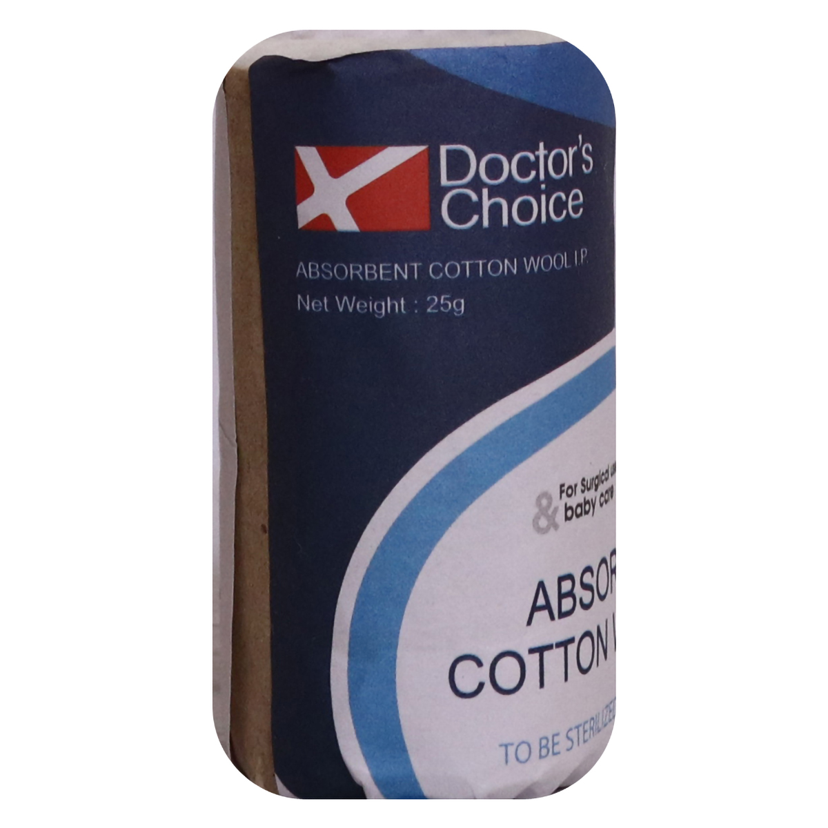 Doctor's Choice Absorbent Cotton Wool I.P., 25 gm, Pack of 1 Doctor's Choice Absorbent Cotton Wool I.P., 25 gm, Pack of 1