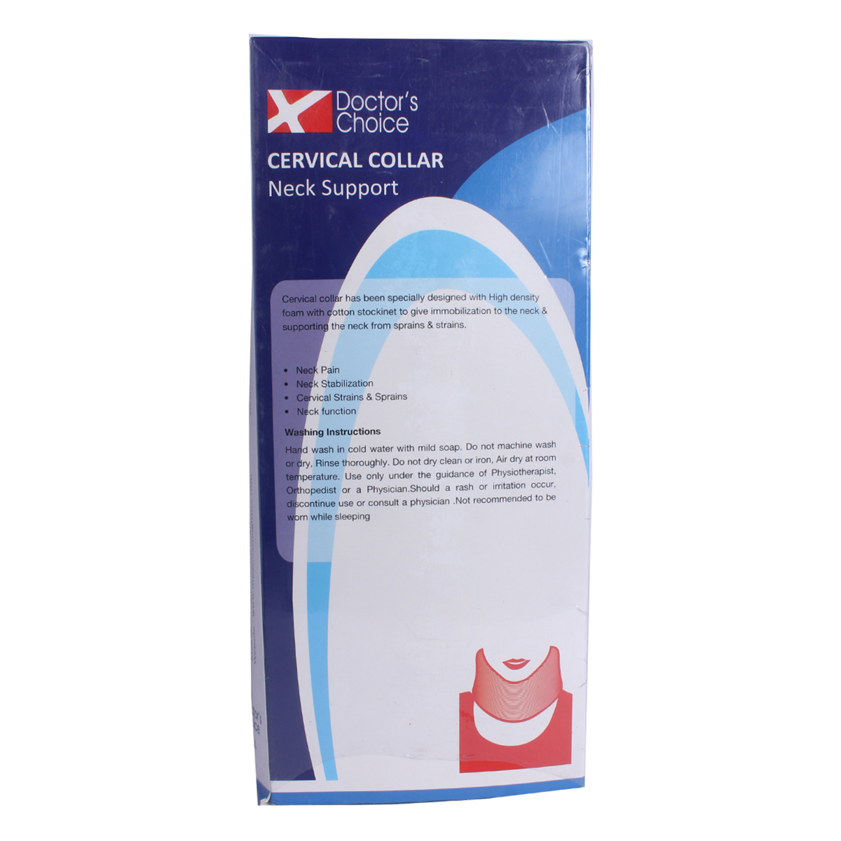 Doctor's Choice Soft Cervical Collar Large, 1 Count, Pack of 1 Doctor's Choice Soft Cervical Collar Large, 1 Count, Pack of 1