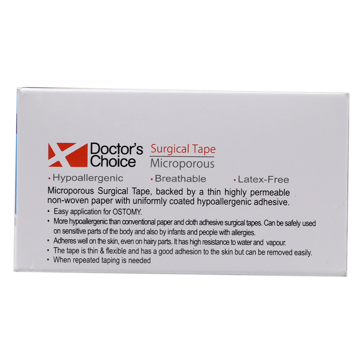 Doctor's Choice Micropors Surgical Tape 2 Inch, 1 Count, Pack of 1 Doctor's Choice Micropors Surgical Tape 2 Inch, 1 Count, Pack of 1