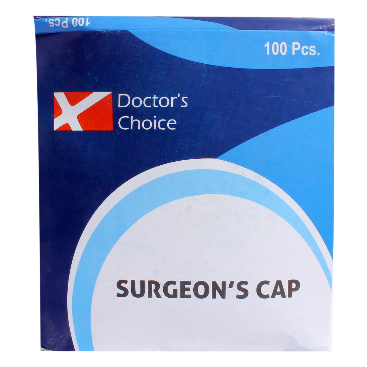 Doctor's Choice Surgeon's Blue Cap, 100 Count, Pack of 100 Doctor's Choice Surgeon's Blue Cap, 100 Count, Pack of 100