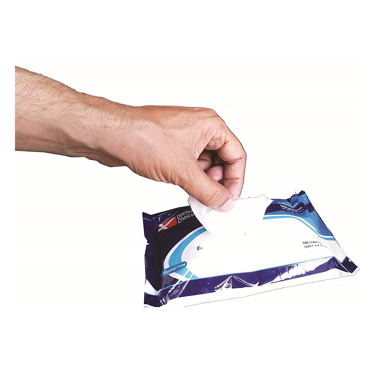 Doctor's Choice Alcohol Free Wet Wipes, 10 Count, Pack of 1 Doctor's Choice Alcohol Free Wet Wipes, 10 Count, Pack of 1