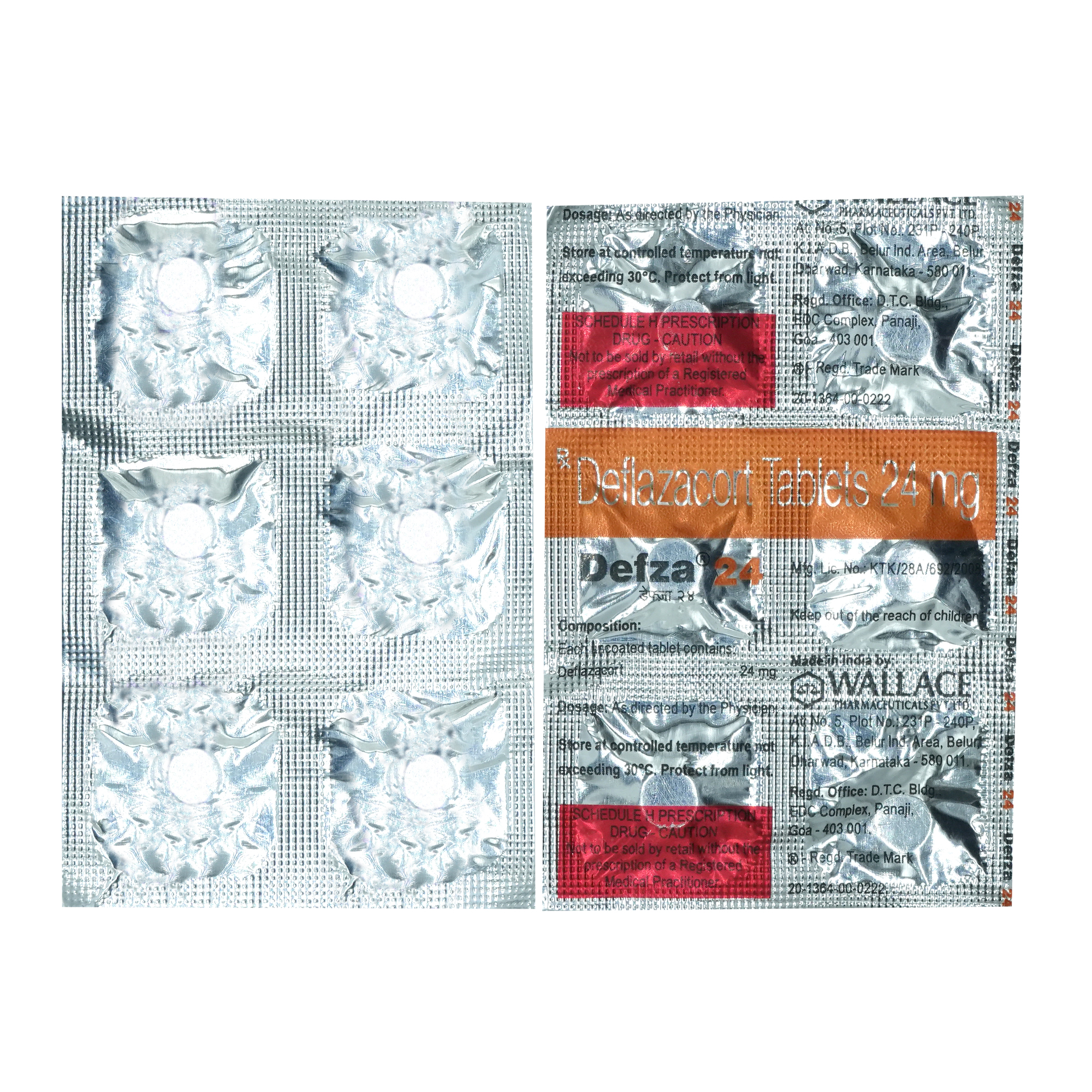 Defza 24 Tablet 6's, Pack of 6 TABLETS Defza 24 Tablet 6's, Pack of 6 TABLETS