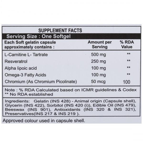 Defrag Softgel Capsule 10's, Pack of 10 CapsuleS Defrag Softgel Capsule 10's, Pack of 10 CapsuleS