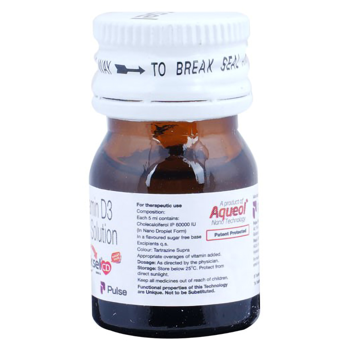 Deksel Cd Nano 60K Sugar Free Solution 5 x 5 ml, Pack of 5 Deksel Cd Nano 60K Sugar Free Solution 5 x 5 ml, Pack of 5