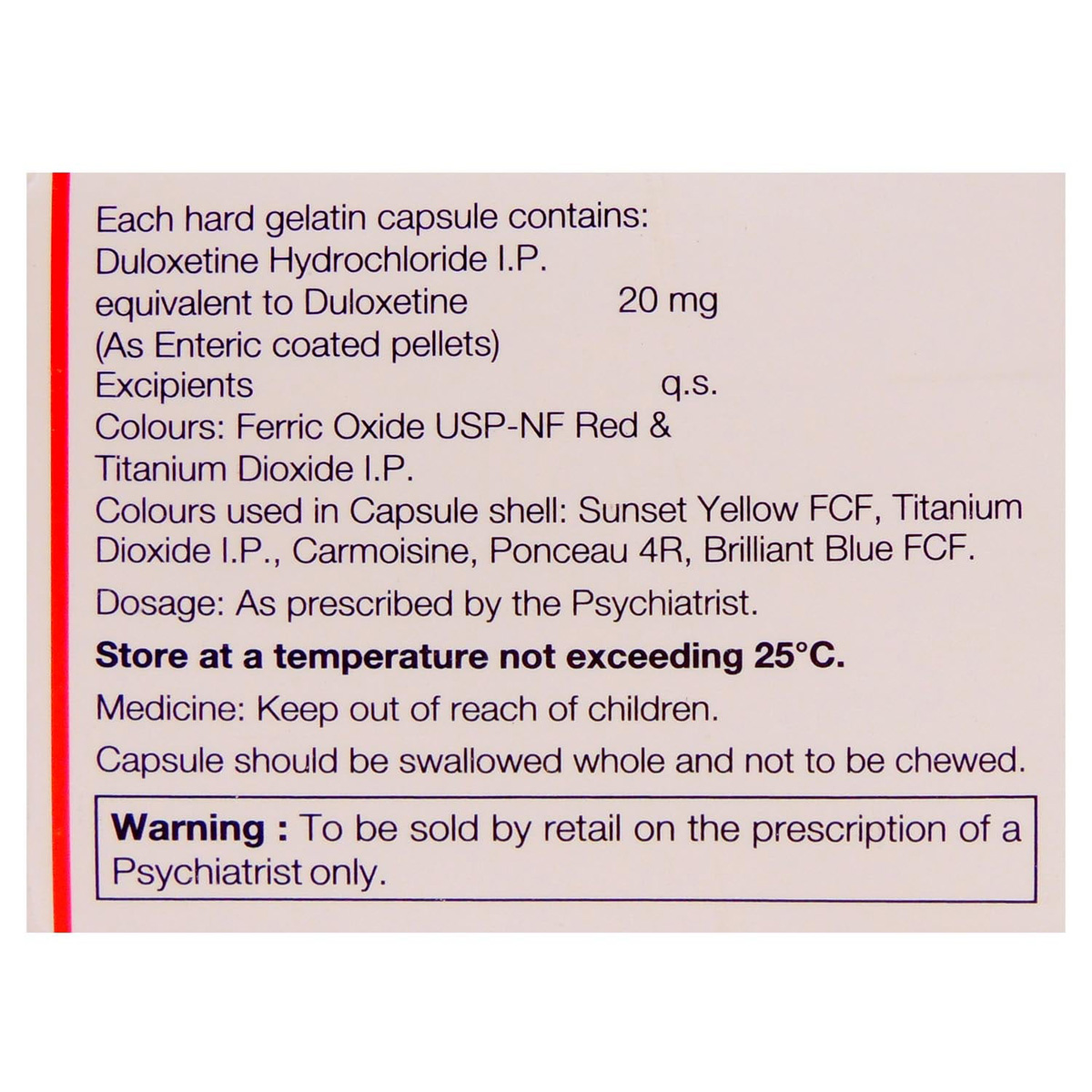 Delok 20 Capsule 10's, Pack of 10 CapsuleS Delok 20 Capsule 10's, Pack of 10 CapsuleS