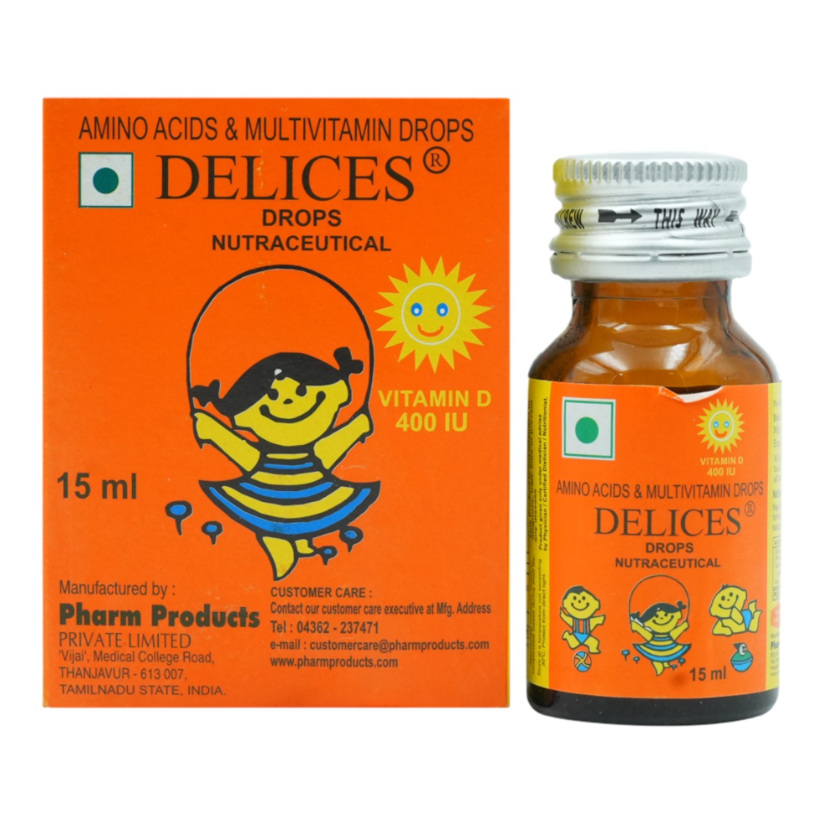 DELICES DROPS 15ML , Pack of 1 Drops DELICES DROPS 15ML , Pack of 1 Drops