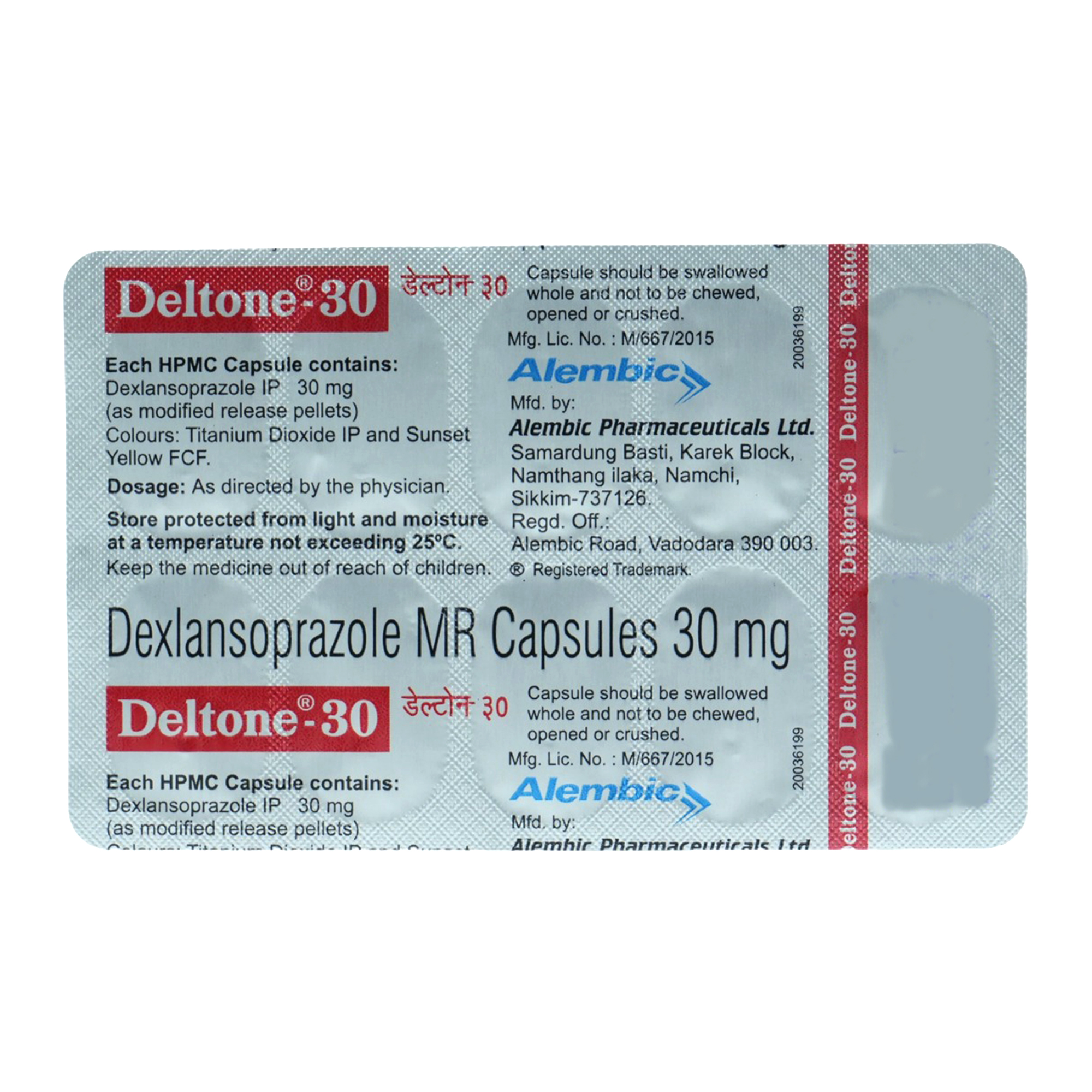 Deltone-30 Capsule 10's, Pack of 10 CAPSULES Deltone-30 Capsule 10's, Pack of 10 CAPSULES