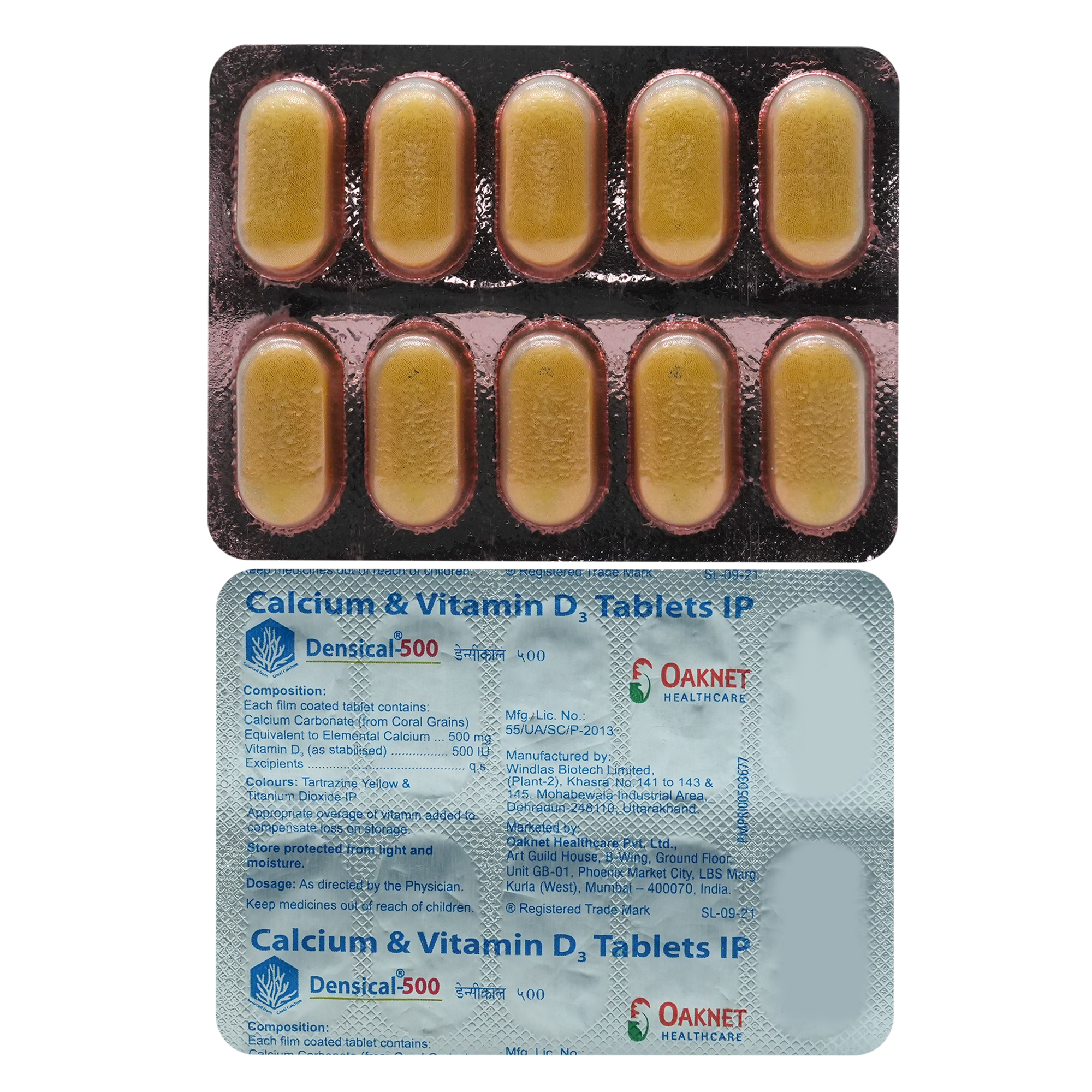 Buy DENSICAL 500MG TABLET Online