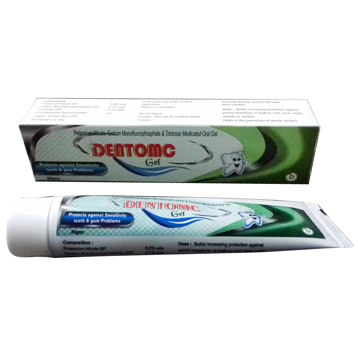 Dentomc Gel 50 gm, Pack of 1 OINTMENT Dentomc Gel 50 gm, Pack of 1 OINTMENT