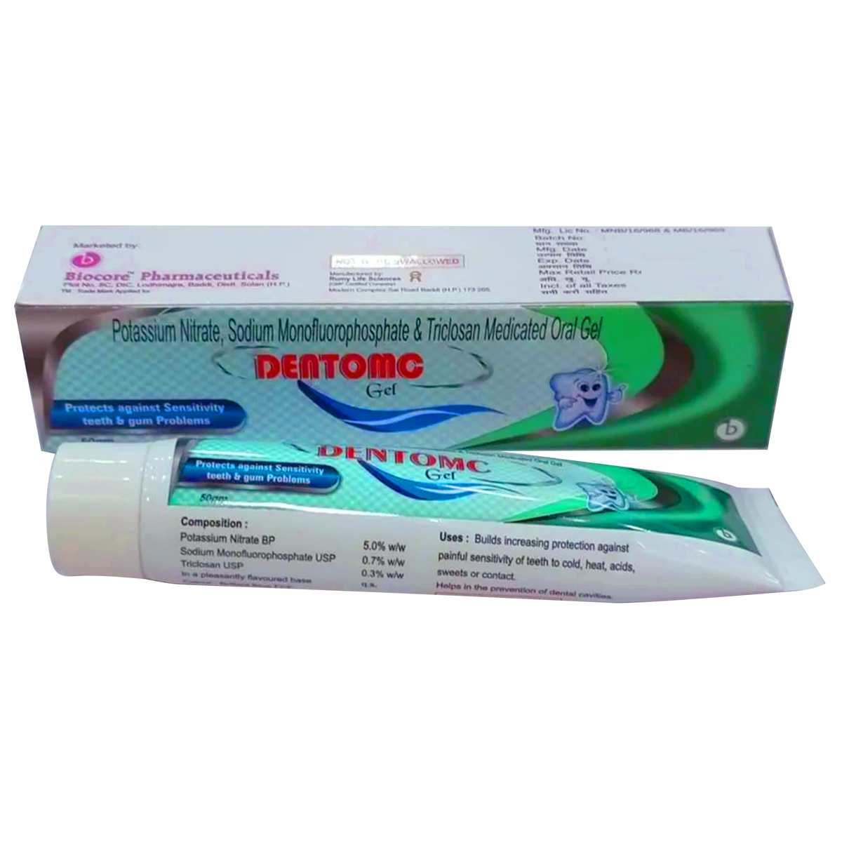 Dentomc Gel 50 gm, Pack of 1 OINTMENT Dentomc Gel 50 gm, Pack of 1 OINTMENT