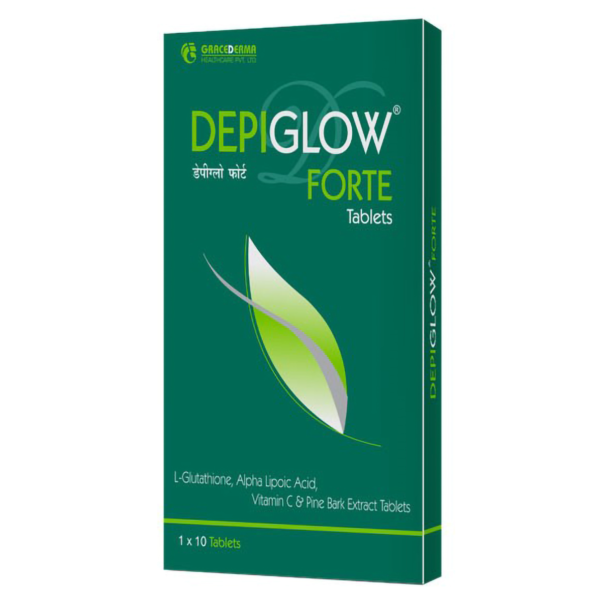 Depiglow Forte Tablet 10's, Pack of 10 TabletS Depiglow Forte Tablet 10's, Pack of 10 TabletS