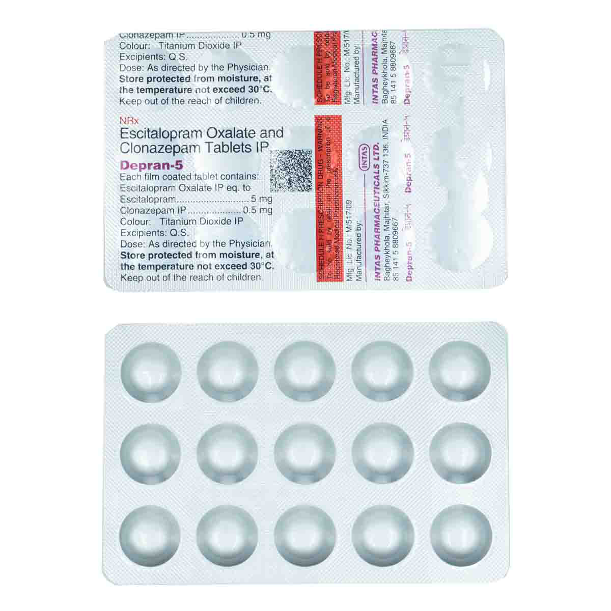 Depran 5 Tablet 15's, Pack of 15 TABLETS Depran 5 Tablet 15's, Pack of 15 TABLETS