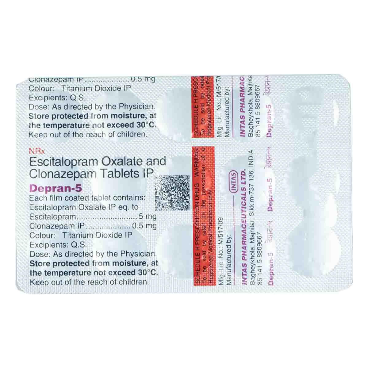 Depran 5 Tablet 15's, Pack of 15 TABLETS Depran 5 Tablet 15's, Pack of 15 TABLETS