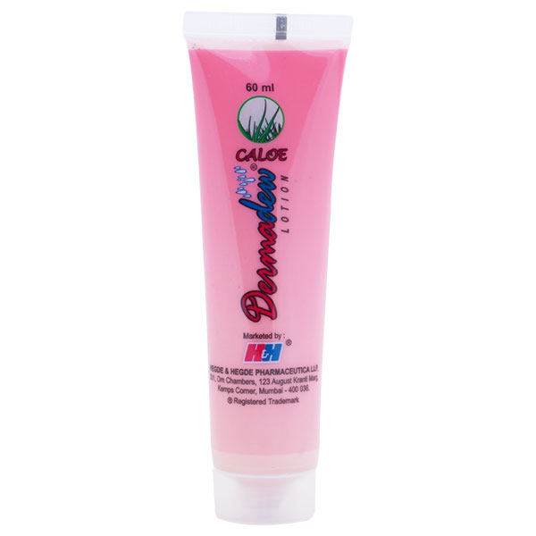 Dermadew Caloe Lotion 60 ml | With Aloe Vera, Light Liquid Paraffin & Calamine | Moisturises Skin, Pack of 1 Dermadew Caloe Lotion 60 ml | With Aloe Vera, Light Liquid Paraffin & Calamine | Moisturises Skin, Pack of 1