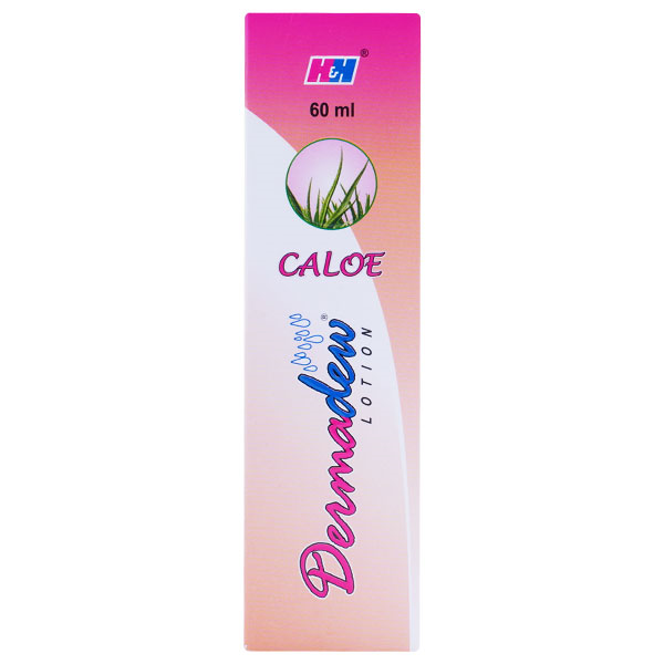 Dermadew Caloe Lotion 60 ml | With Aloe Vera, Light Liquid Paraffin & Calamine | Moisturises Skin, Pack of 1 Dermadew Caloe Lotion 60 ml | With Aloe Vera, Light Liquid Paraffin & Calamine | Moisturises Skin, Pack of 1