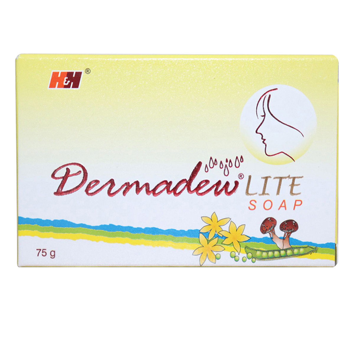 Dermadew Lite Soap 75 gm | Moisturising & Nourishing Soap | Keep Skin Soft & Fresh, Pack of 1 Dermadew Lite Soap 75 gm | Moisturising & Nourishing Soap | Keep Skin Soft & Fresh, Pack of 1