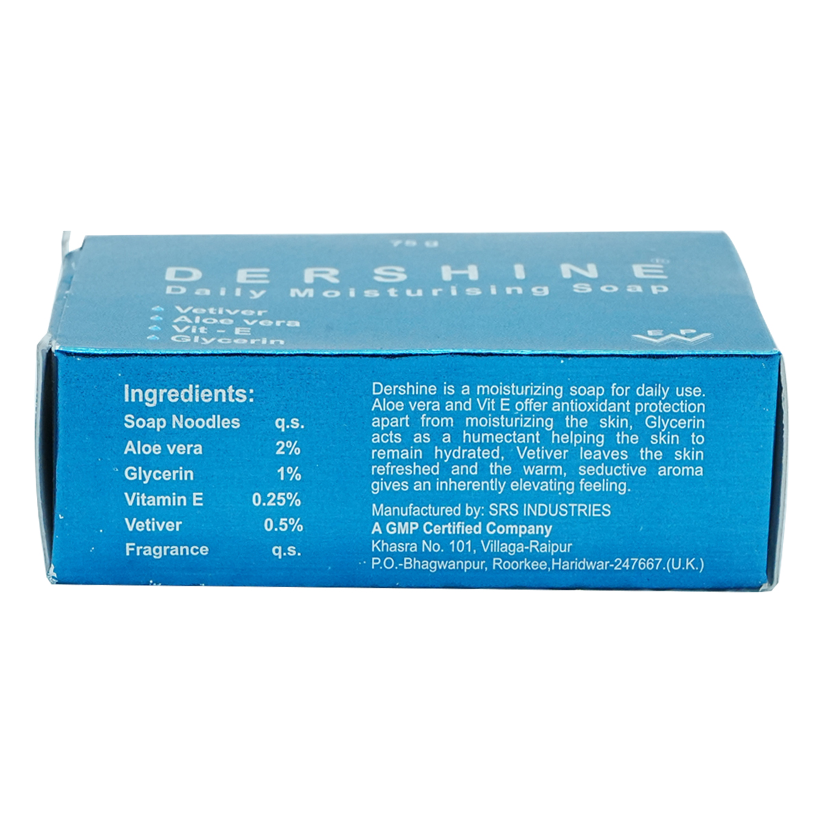 Dershine Soap 75 gm, Pack of 1 Dershine Soap 75 gm, Pack of 1