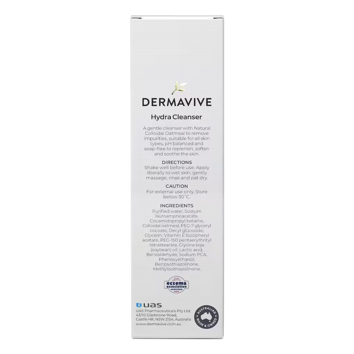 Dermavive Hydra Cleanser 250 ml, Pack of 1 Dermavive Hydra Cleanser 250 ml, Pack of 1