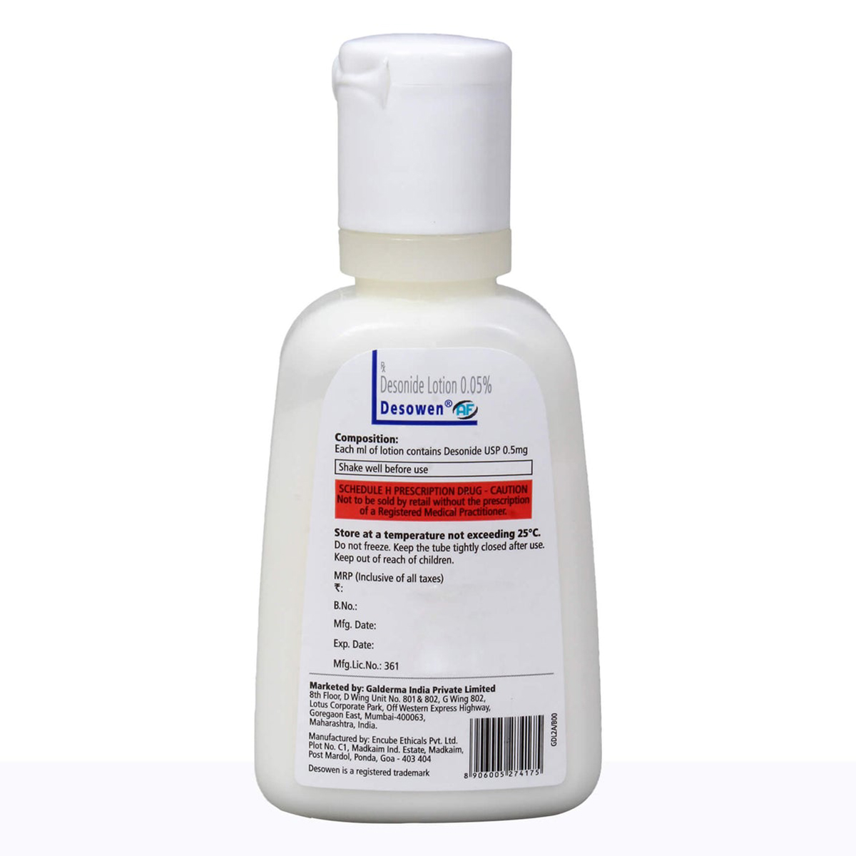 Desowen AF Lotion 50 ml, Pack of 1 Lotion Desowen AF Lotion 50 ml, Pack of 1 Lotion